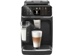 Philips EP5541/50 Latte Go Kaffeevollautomat (Matt-Schwarz, Scheibenmahlwerk aus Keramik, 15 bar, externer Milchbehälter)