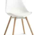 JYSK JYSK Scaun KASTRUP alb/stejar natur