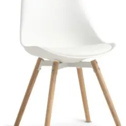 JYSK Scaun KASTRUP alb/stejar natur