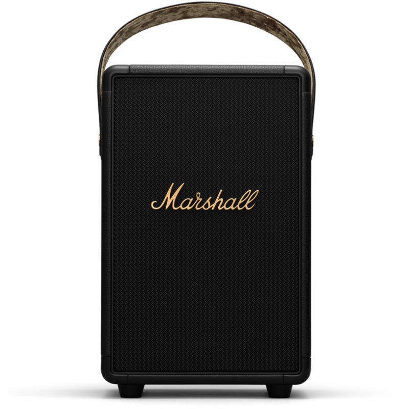 Bluetooth колонка MARSHALL TUFTON BLACK & BRASS 40 W, BLUETOOTH, БАТЕРИЯ ДО 20 ЧАСА, ЧЕРЕН