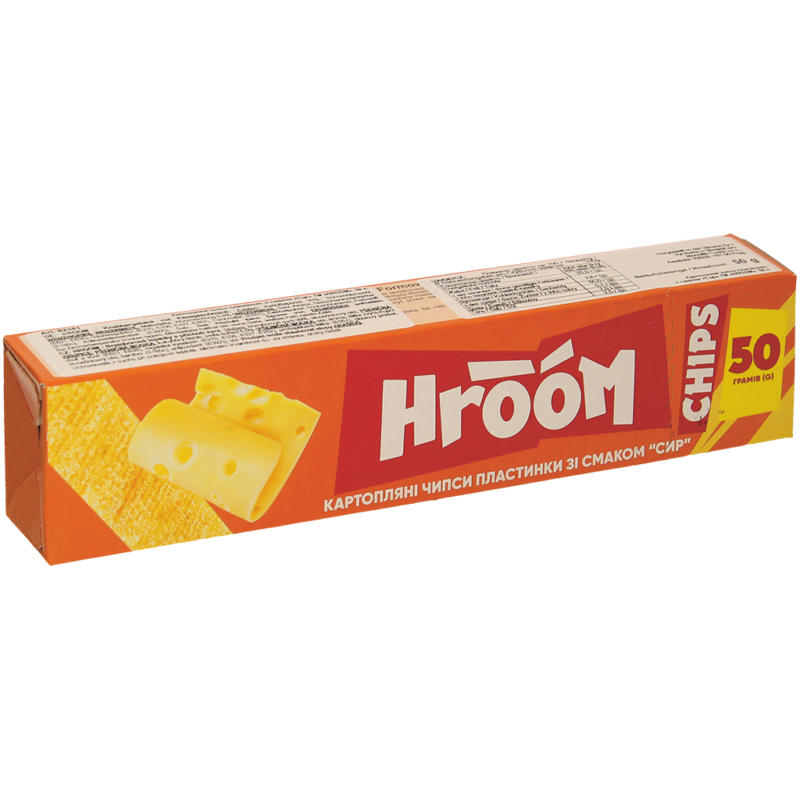 Hroom-Knabbergebäck mit Käsegeschmack
