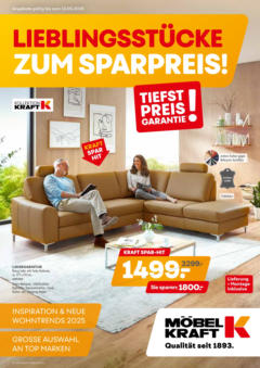 Möbel Kraft Prospekt 	 - gültig ab dem 15.04.2025 | Seite: 1