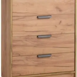 JYSK Comodă 4 sertare JENSLEV stejar sălbatic