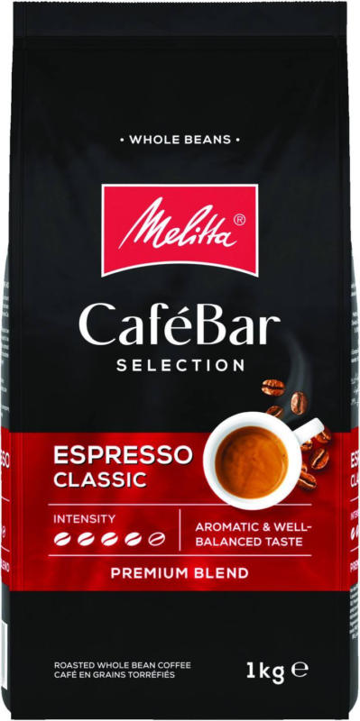 MELITTA Кафе на зърна различни видове