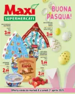 Maxi Supermercati Buona Pasqua! - al 21.04.2025