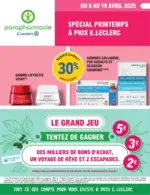 E.Leclerc Parapharmacie Prospectus Avril - au 19.04.2025