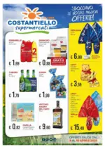 Costantiello supermercati Speciale Pasqua - al 15.04.2025