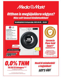 Media Markt újság érvényessége 2025.04.20-ig