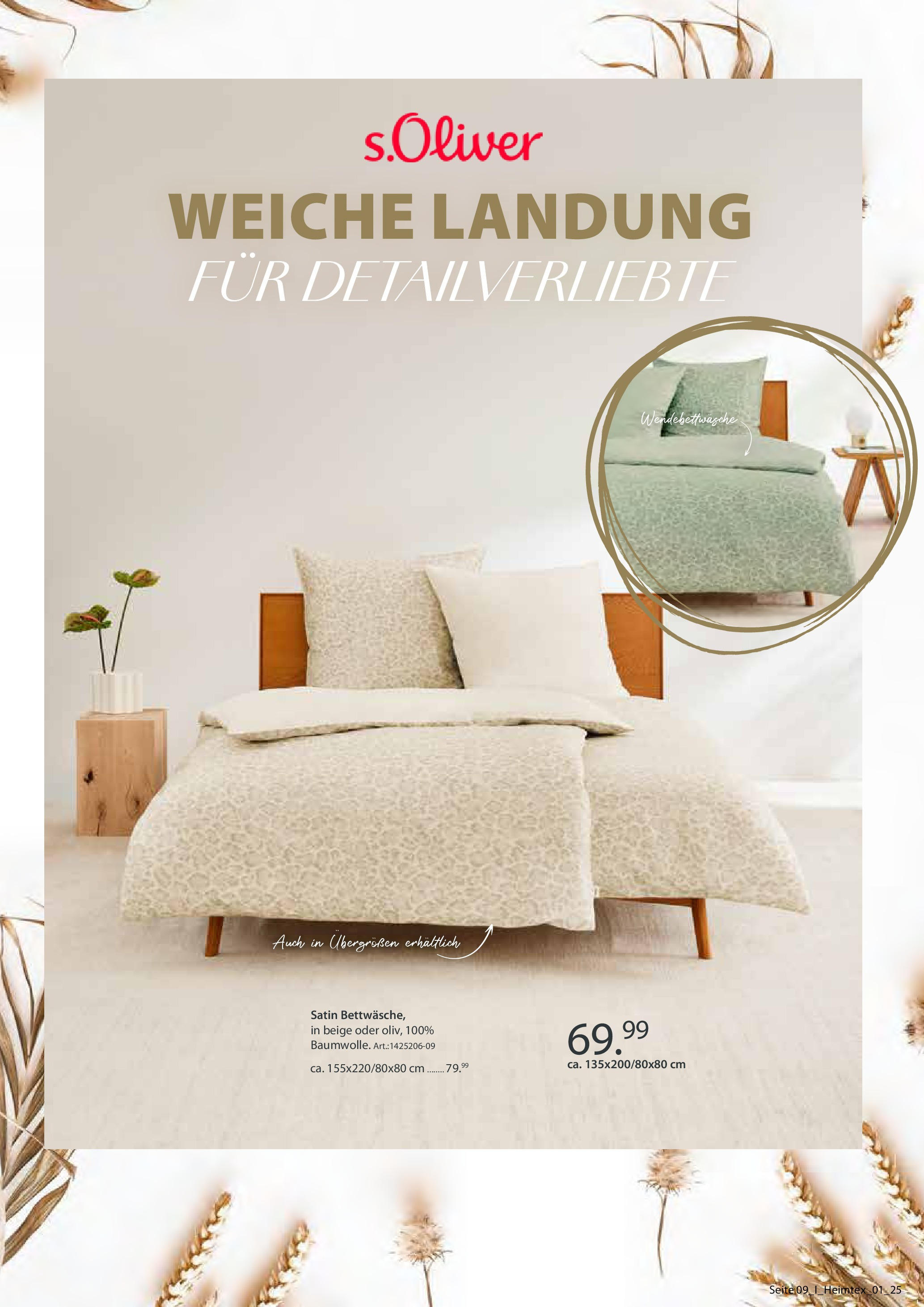 Zurbrüggen Bettwäsche-Trends 2025 (ab 01.04.2025) zum Blättern | Seite: 9