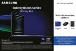 LDLC Samsung offre 3 produits indispensables pour l'achat d'un Galaxy Book5 éligible - au 11.05.2025