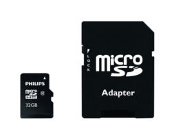 Philips MicroSD карта с адаптер 32 GB