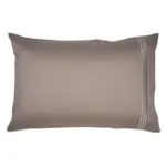 JYSK JYSK Față de pernă satinată EA 50x70/75 gri deschis