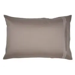 JYSK Față de pernă satinată EA 50x70/75 gri deschis