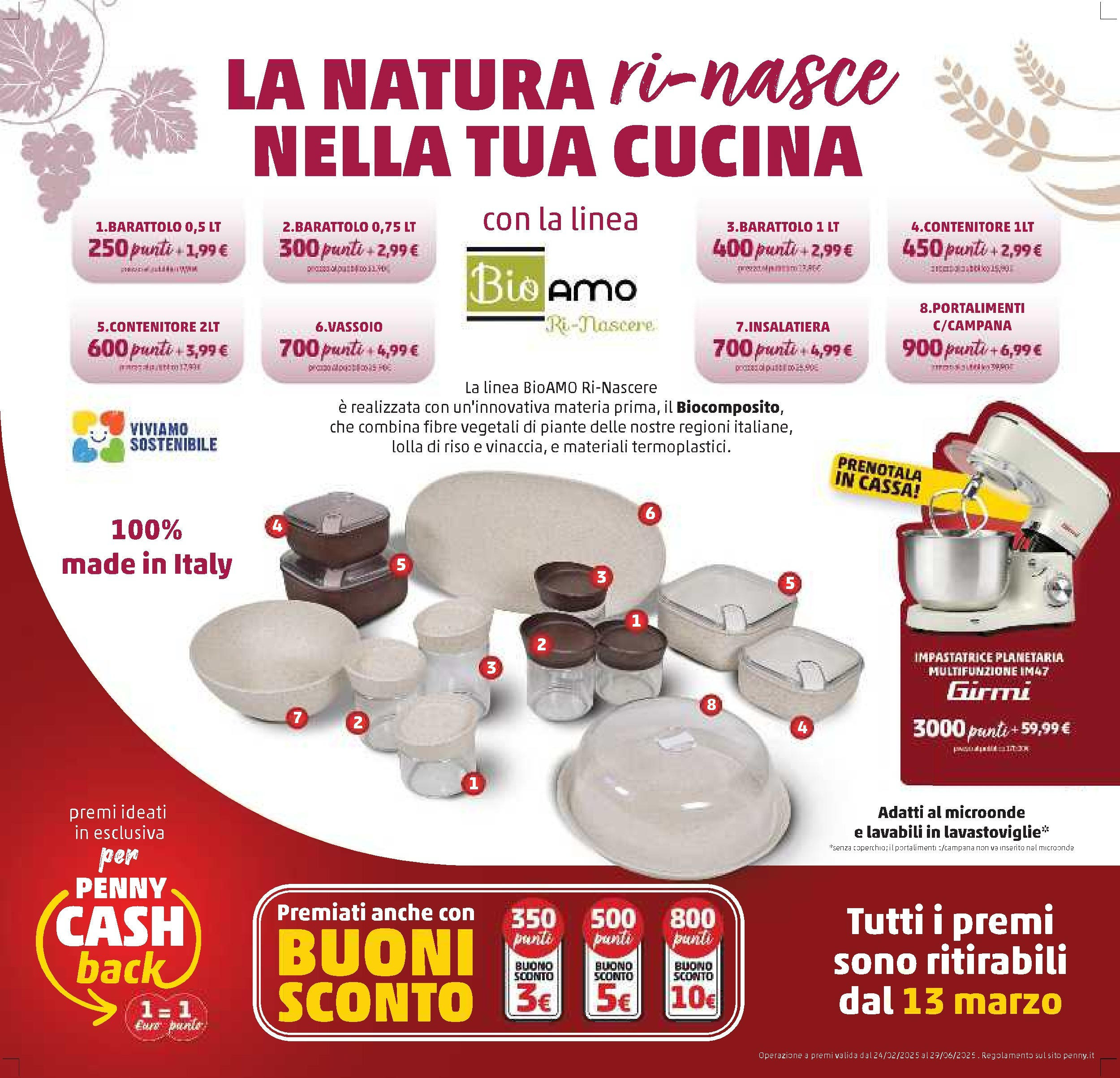 Volantino PENNY dal 21/05/2025 anteprima > (Volantino PENNY ) | Pagina: 20 | Prodotti: Microonde, Riso, Impastatrice, Lavastoviglie Volantino PENNY dal 21/05/2025 anteprima > (Volantino PENNY ) | Pagina: 20 | Prodotti: Microonde, Riso, Impastatrice, Lavastoviglie