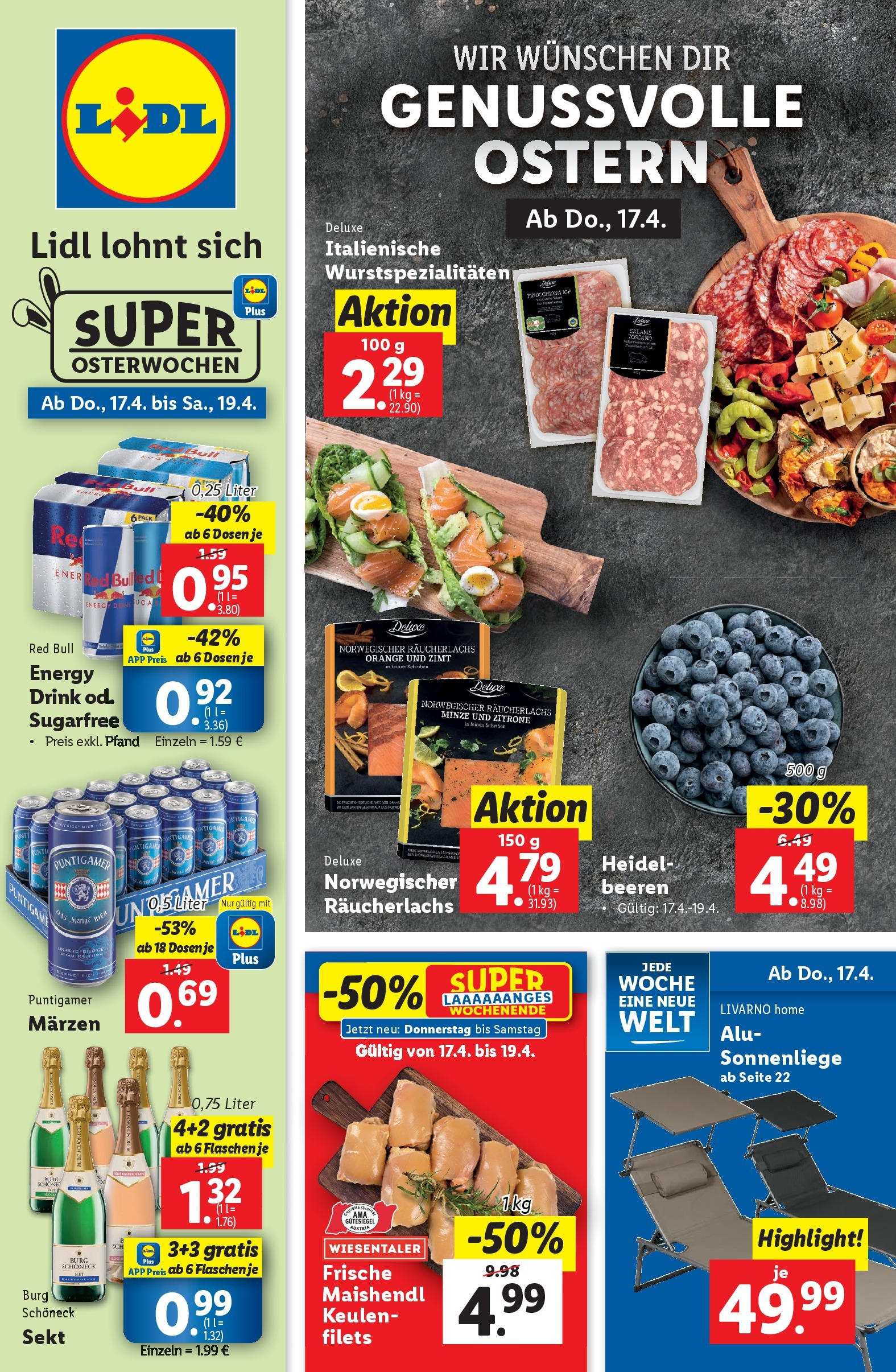 Lidl Flugblatt - Graz, Klagenfurt, Neunkirchen ab 16.04.2025 ✳️ Angebote ab donnerstag | Seite: 1 | Produkte: Zitrone Lidl Flugblatt - Graz, Klagenfurt, Neunkirchen ab 16.04.2025 - Angebote ab donnerstag | Seite: 1 | Produkte: Zitrone
