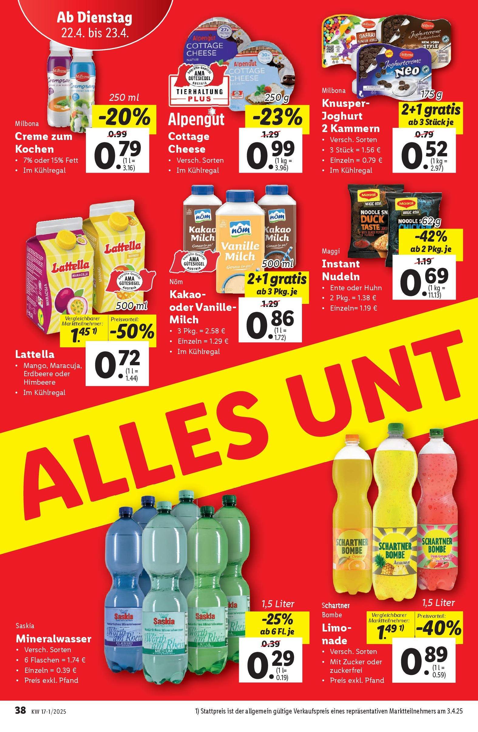 Lidl Flugblatt - Graz, Klagenfurt, Neunkirchen ab 16.04.2025 ✳️ Angebote ab donnerstag | Seite: 42 | Produkte: Grapefruit, Mango, Joghurt, Ananas Lidl Flugblatt - Graz, Klagenfurt, Neunkirchen ab 16.04.2025 - Angebote ab donnerstag | Seite: 42 | Produkte: Grapefruit, Mango, Joghurt, Ananas