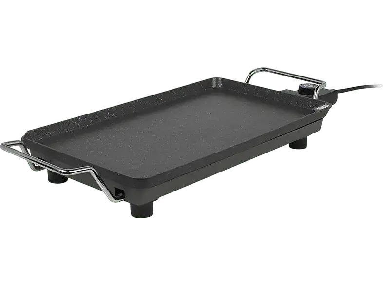 Princess 102233 Table Chef Pro Classic Grillplatte 46x26cm, Schwarz (2000 Watt)