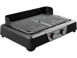 Princess 112254 BBQ Tischgrill, Schwarz (2000 Watt)