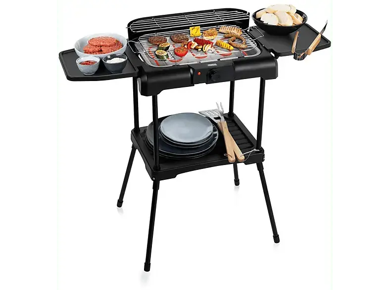 Princess 01.112250.01.001 Elektro Grill, Schwarz (2200 Watt)