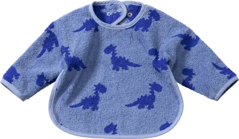ALANA Ärmellätzchen mit Dino-Muster, blau