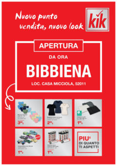 Anteprima dell'opuscolo KiK volantino fino al 03.05.2025 dal negozio KiK valido da 29/04/2025