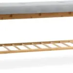 JYSK JYSK Bancă VANDSTED gri/bambus