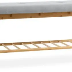 JYSK Bancă VANDSTED gri/bambus