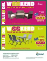 Regina Grandi Magazzini Follia del weekend - al 21.04.2025