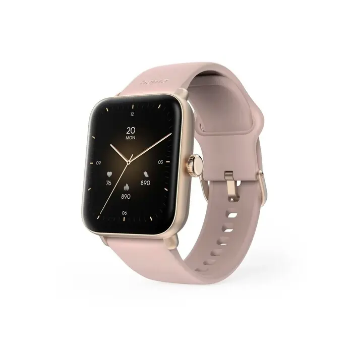 HAMA Smartwatch 6010 wasserdicht mit Telefonfunktion 1,65" roségold