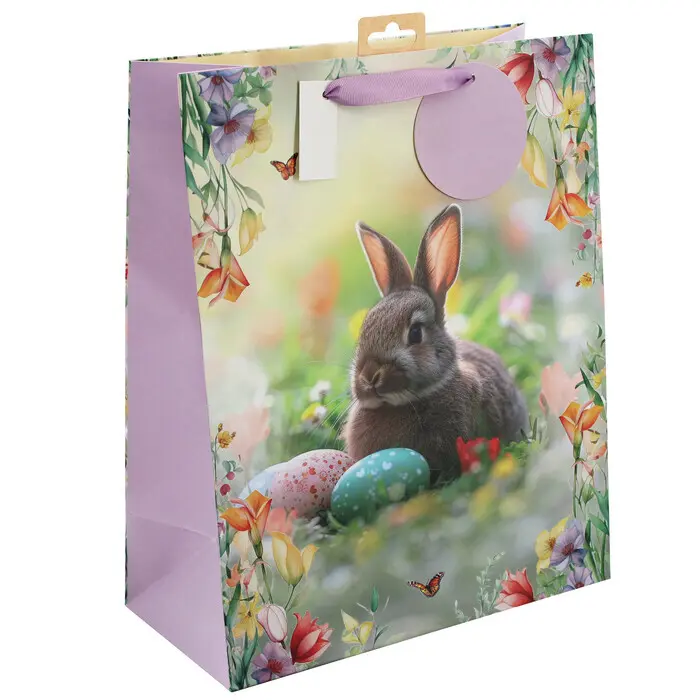 Tragetasche Osterhase 26 x 32 x 12 cm 1 Stück bunt