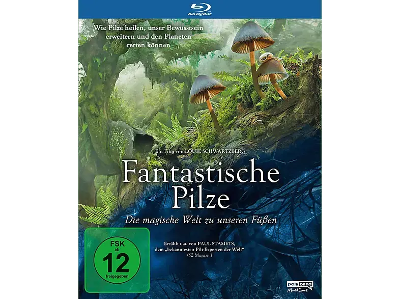 Fantastische Pilze - Die magische Welt zu unseren Füßen [Blu-ray]