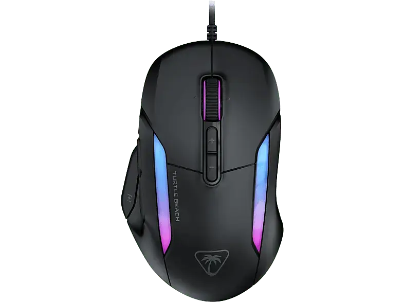 TURTLE beach Kone II Gaming Maus, kabelgebunden, USB-A, 26000 DPI, Schwarz; Gaming-Maus