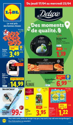 LIDL - Prévisualisation de LIDL - Préparez Pâques à prix Lidl avec les produits Deluxe et Favorina ! valide à partir de 16.04.2025