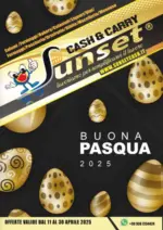 Sunset Cash&Carry Buona pasqua - al 30.04.2025