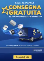 Euronics Azione - Consegna gratuita - al 14.04.2025