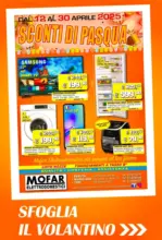 Mofar Elettrodomestici Sconti di Pasqua - al 30.04.2025