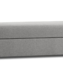JYSK Pat de zi BEGYNDT 196x91 gri deschis