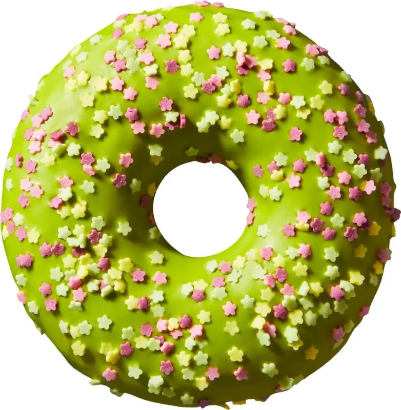 Великденски донът с глазура ябълка