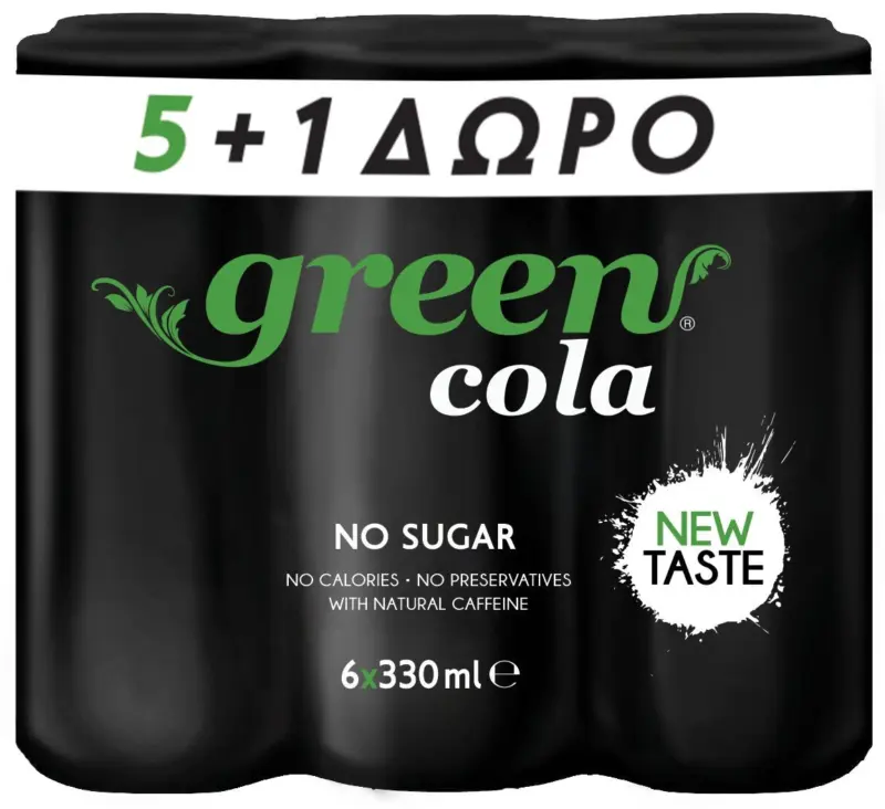 Green Cola Газирана напитка различни видове