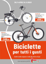 Biciclette per tutti i gusti