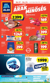 Aldi újság érvényessége 2025.04.23.-iG