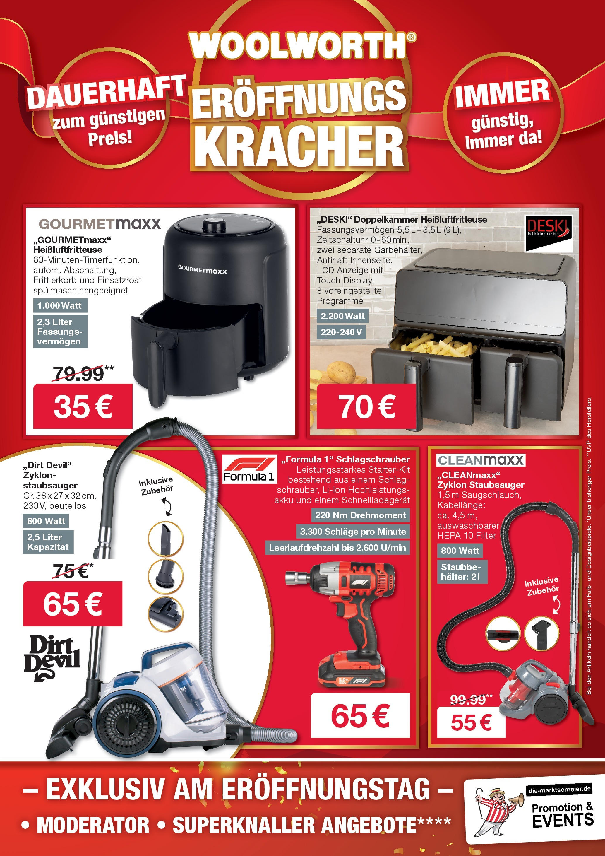 Woolworth Servus Bischofshofen! von 16.04.2025 - Aktuelle Angebote | Seite: 4 | Produkte: Staubsauger