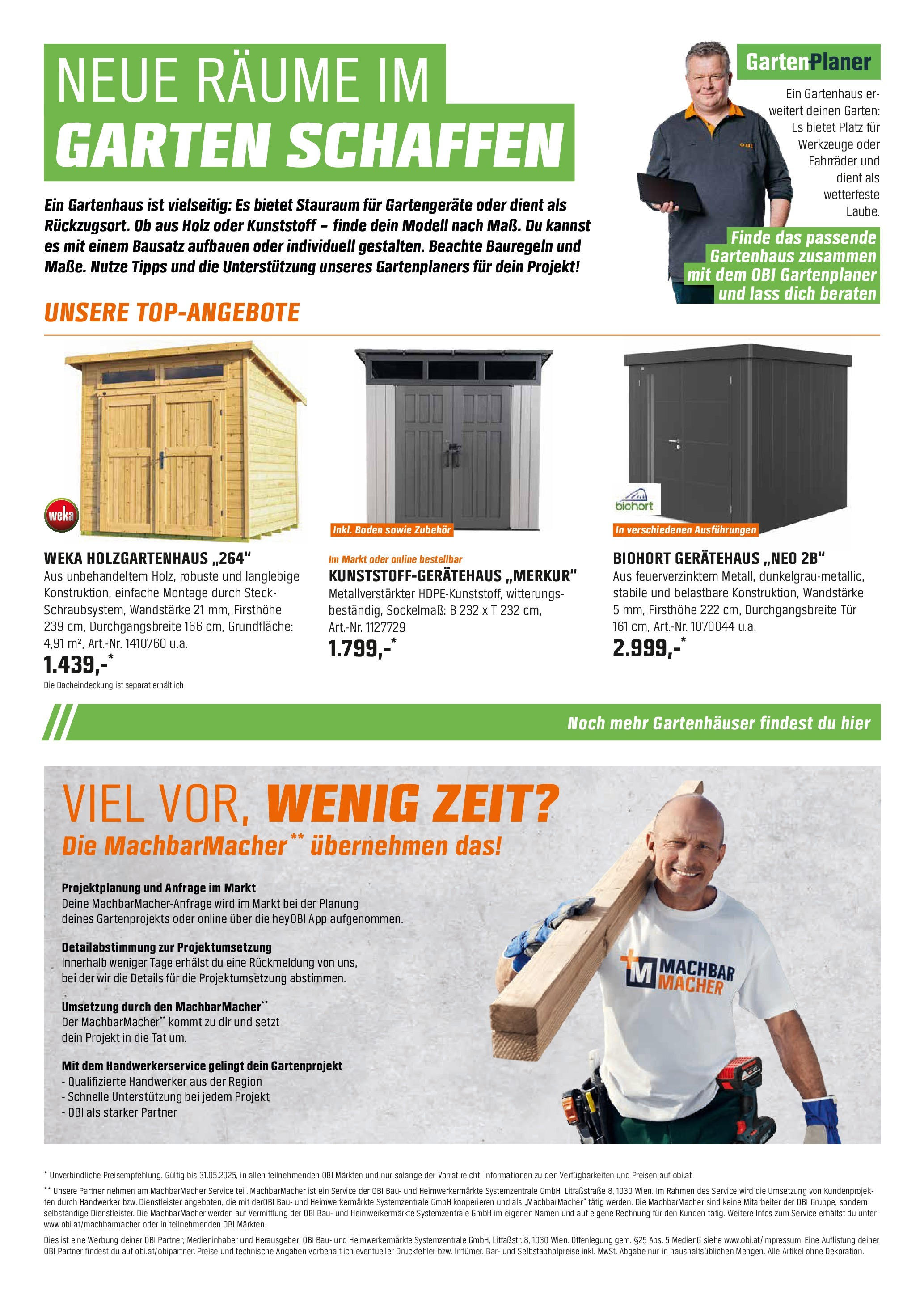 OBI Garten Planer von 02.04.2025 - Aktuelle Angebote | Seite: 8