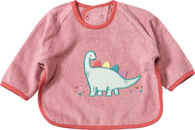 ALANA Ärmellätzchen & Dinosaurier-Motiv, rosa