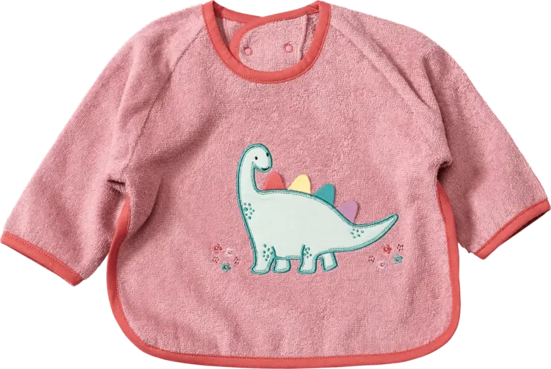 ALANA Ärmellätzchen & Dinosaurier-Motiv, rosa