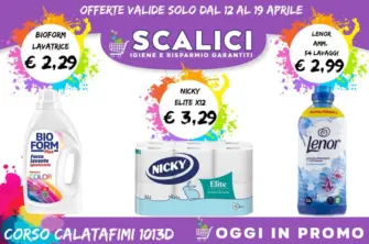 Offerte valide solo dal 12 al 19 aprile