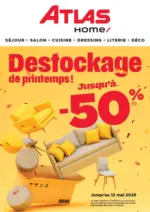 Atlas Destockage de printemps ! Jusqu'à -50% - au 12.05.2025