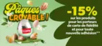 Teleshopping Avantage fidélité : -15% au lieu de -10% - au 18.04.2025
