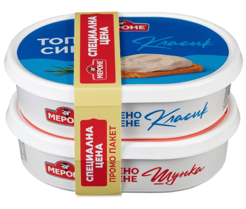 МЕРОНЕ Топено сирене промопакет
