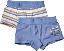ALANA Boxershorts mit Skateboard-Motiv, blau, Gr. 98/104